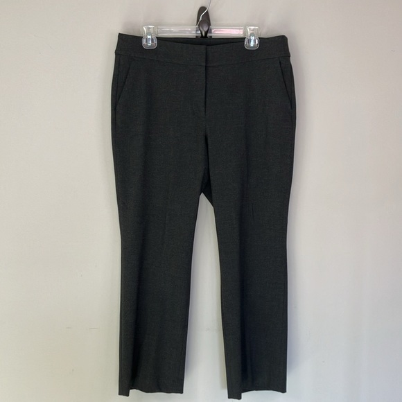 J Crew Factory gray stretch trousers - Picture 2 of 9
